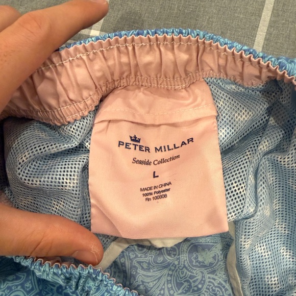 Peter Millar Seaside Collection Large Swim Trunks - Picture 3 of 3